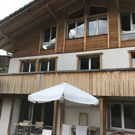 2-zimmer Ferienwohnung,parterre,sitzplatz,garage Adelboden